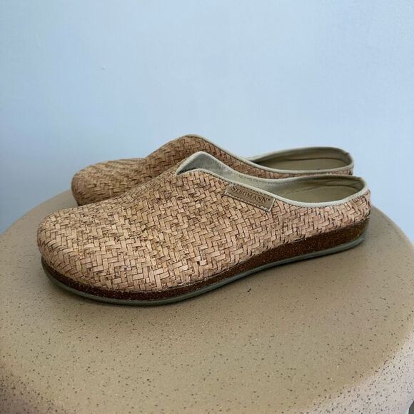Stegmann Women's Maria Woven Cork Tan Mule - Picture 2 of 13